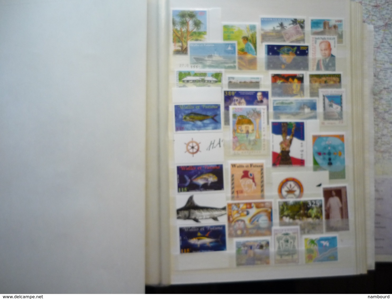 Collection avancée de timbres neufs de Wallis et Futuna du début des émissions à 2009