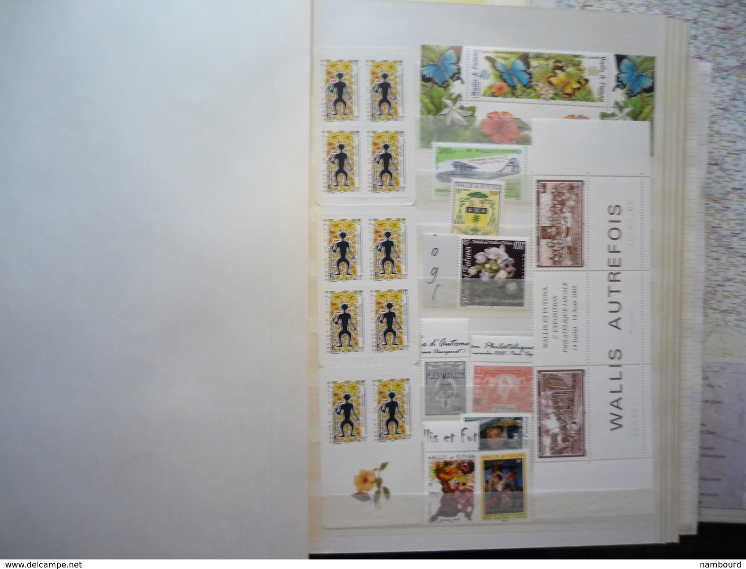 Collection avancée de timbres neufs de Wallis et Futuna du début des émissions à 2009