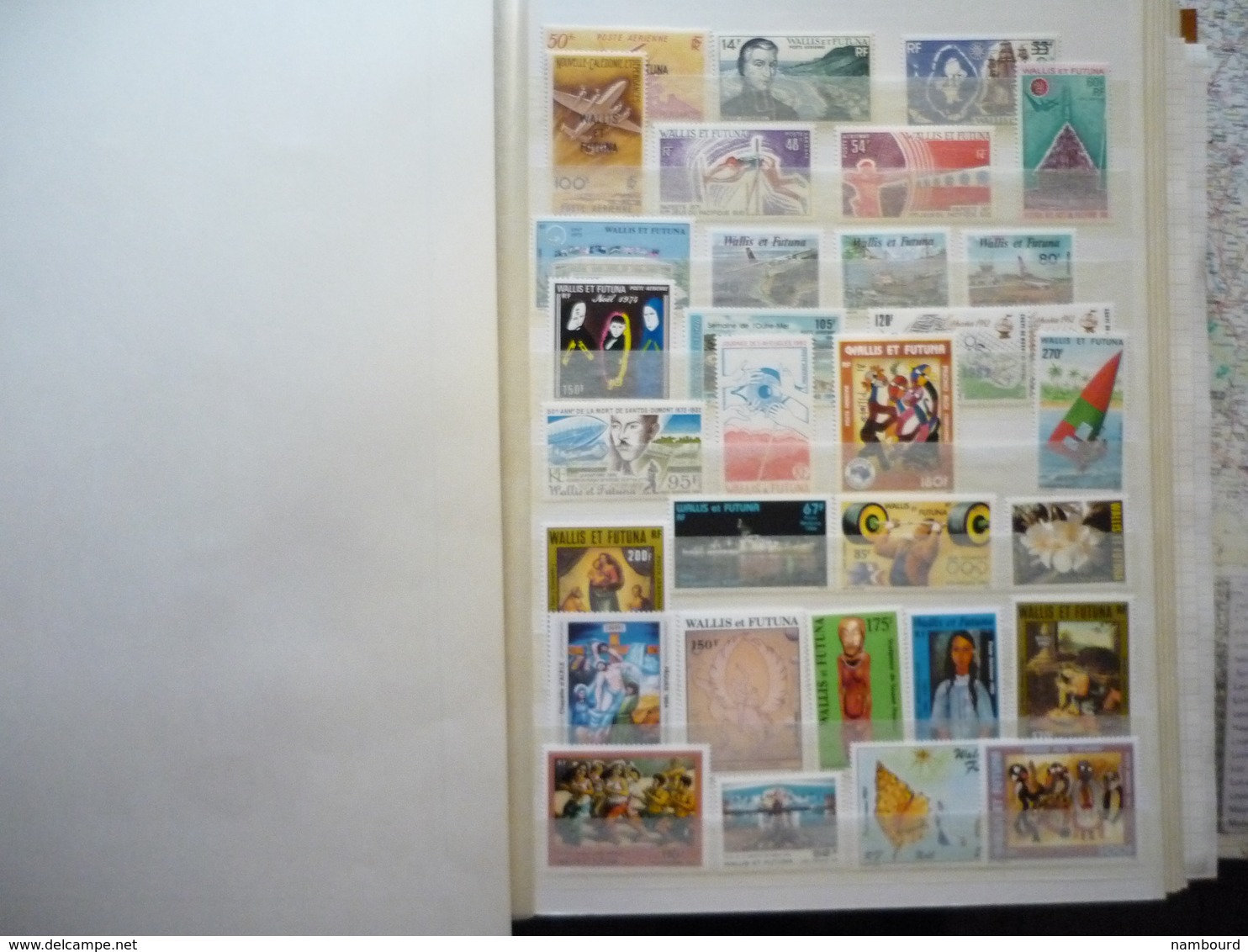 Collection avancée de timbres neufs de Wallis et Futuna du début des émissions à 2009