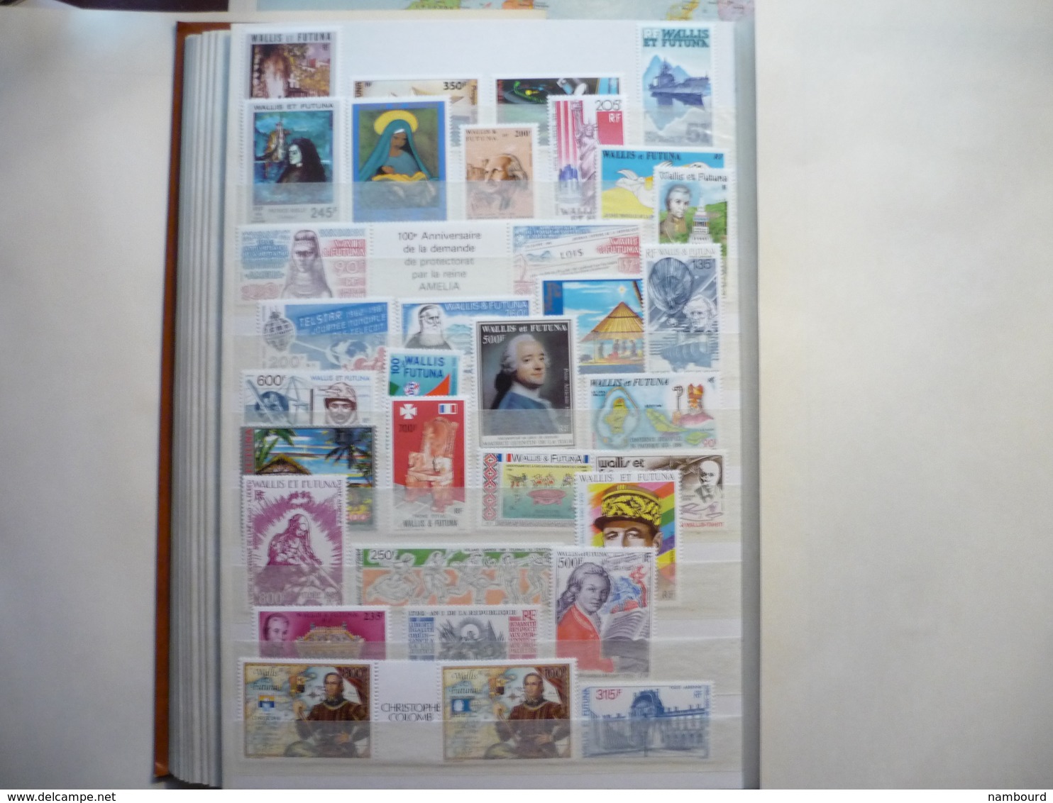 Collection avancée de timbres neufs de Wallis et Futuna du début des émissions à 2009