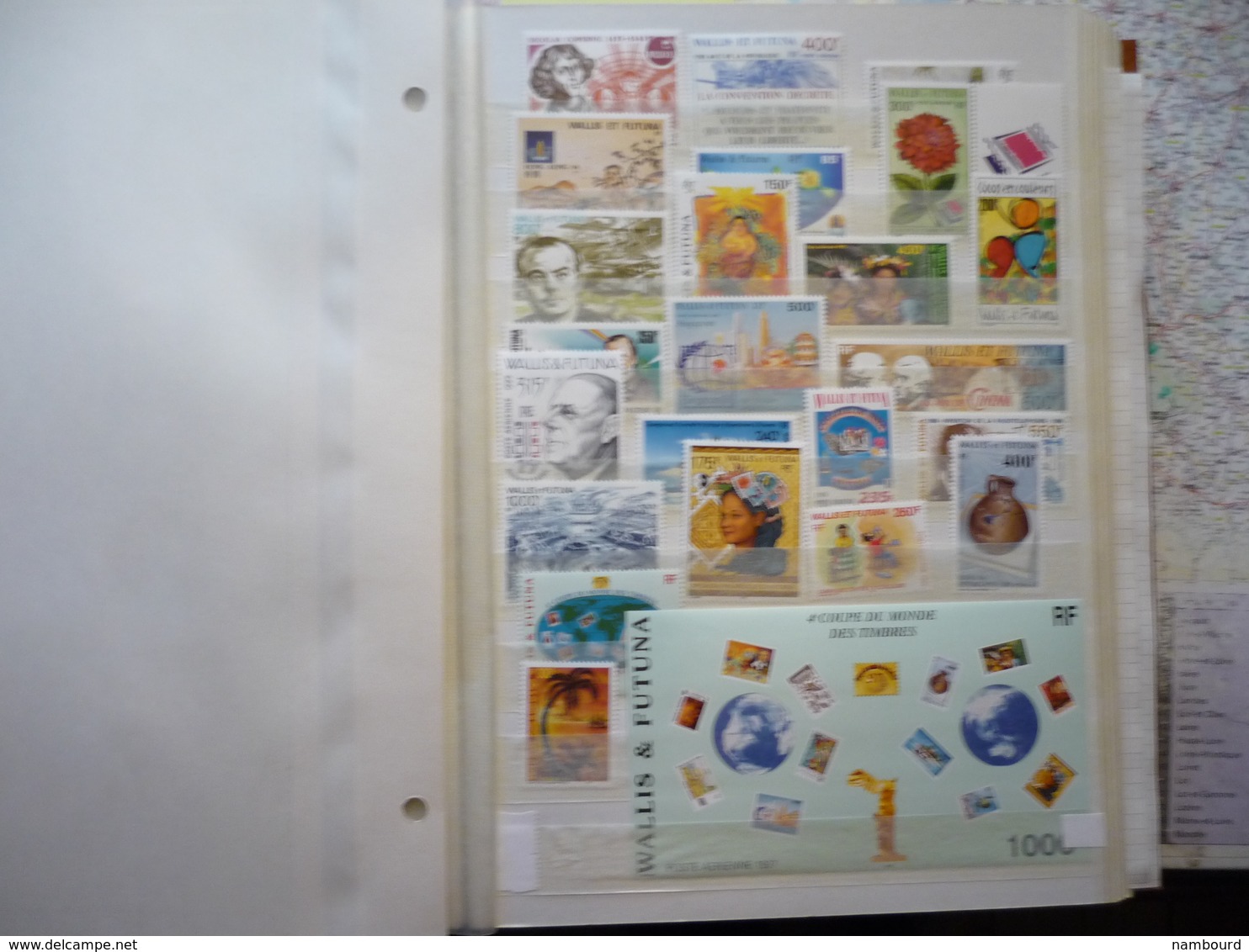 Collection avancée de timbres neufs de Wallis et Futuna du début des émissions à 2009