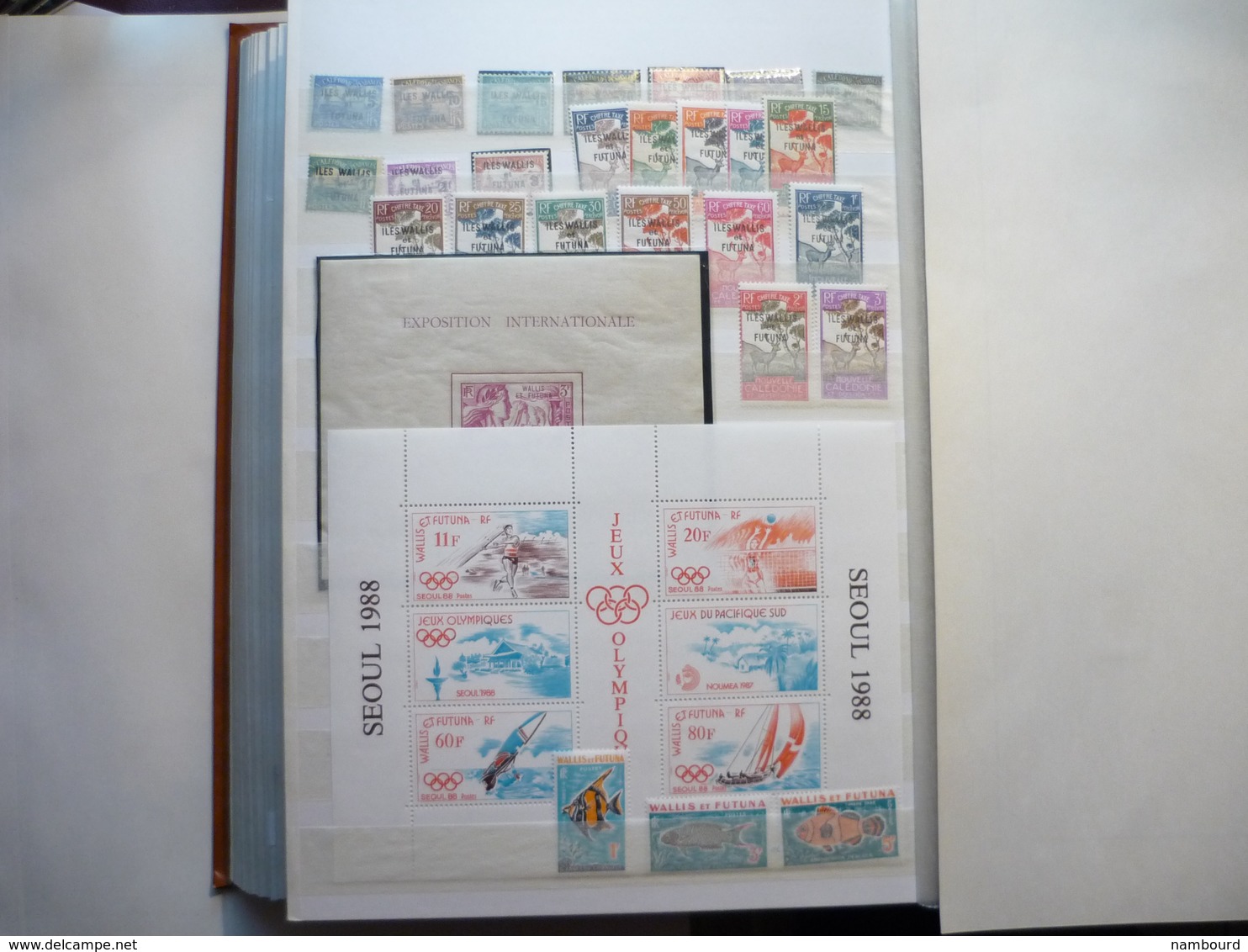 Collection avancée de timbres neufs de Wallis et Futuna du début des émissions à 2009