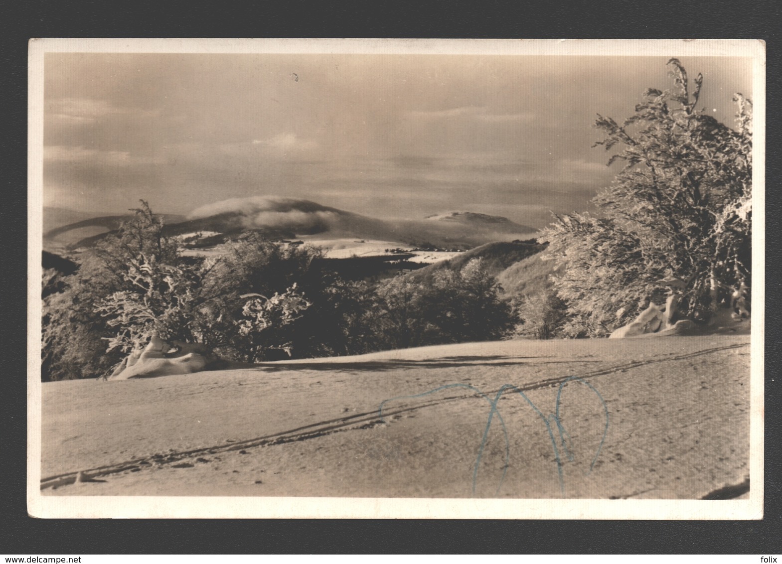 Wildflecken / Rhön - Blick N. Gr. Auersberg - Fotokarte - Bad Kissingen