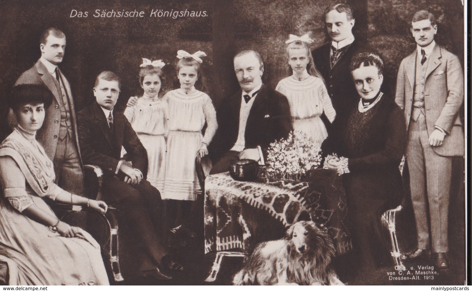 AS18 Royalty - Das Sächsische Königshaus - Familles Royales