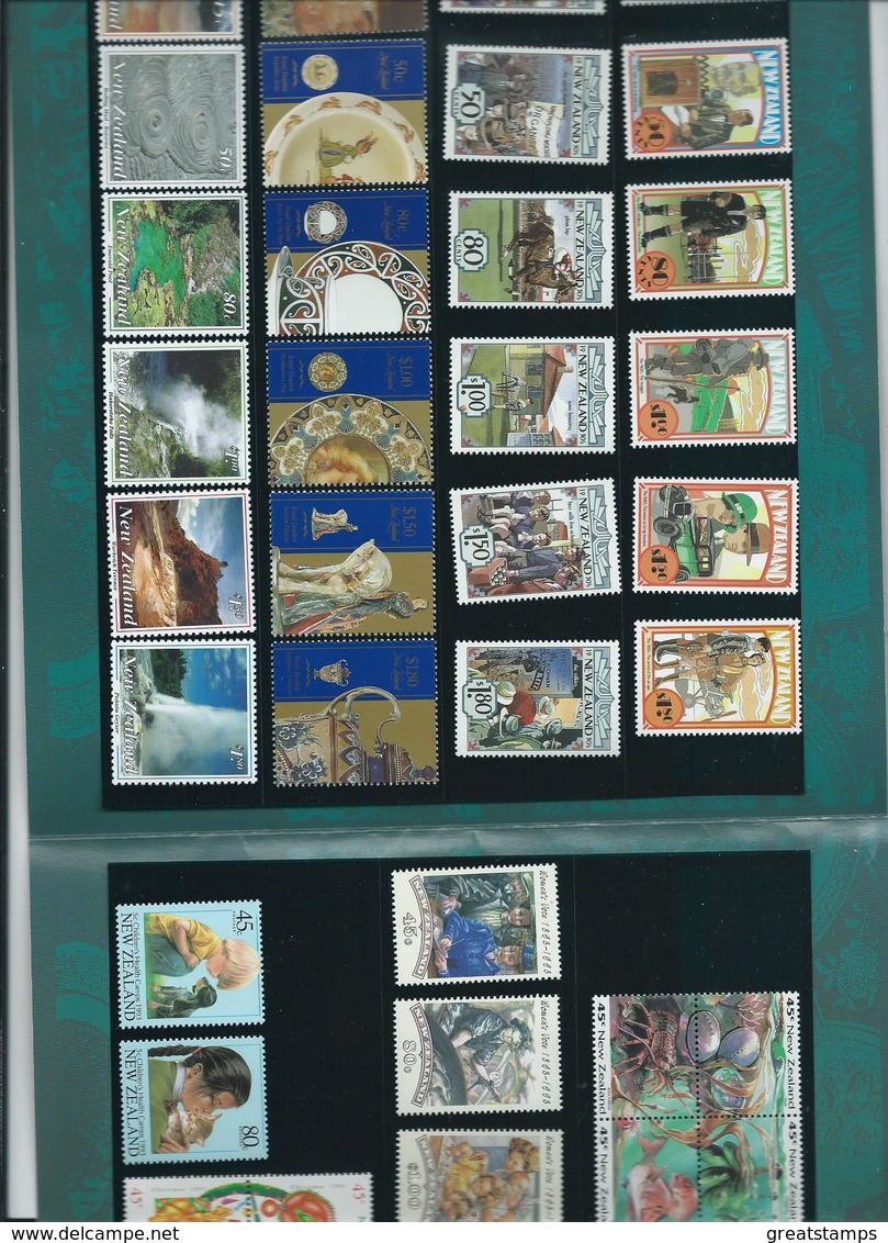 1993 Full Year Pack No Minisheets In This Pack. 9 Sets Cv £50.00 All Mnh - Volledig Jaar