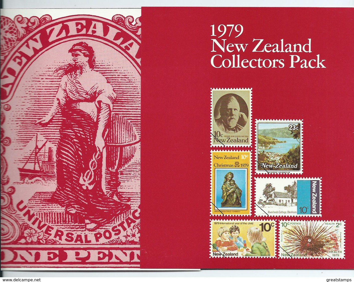 1979 Full Year Pack No Minisheets In This Pack.  All Mnh - Full Years
