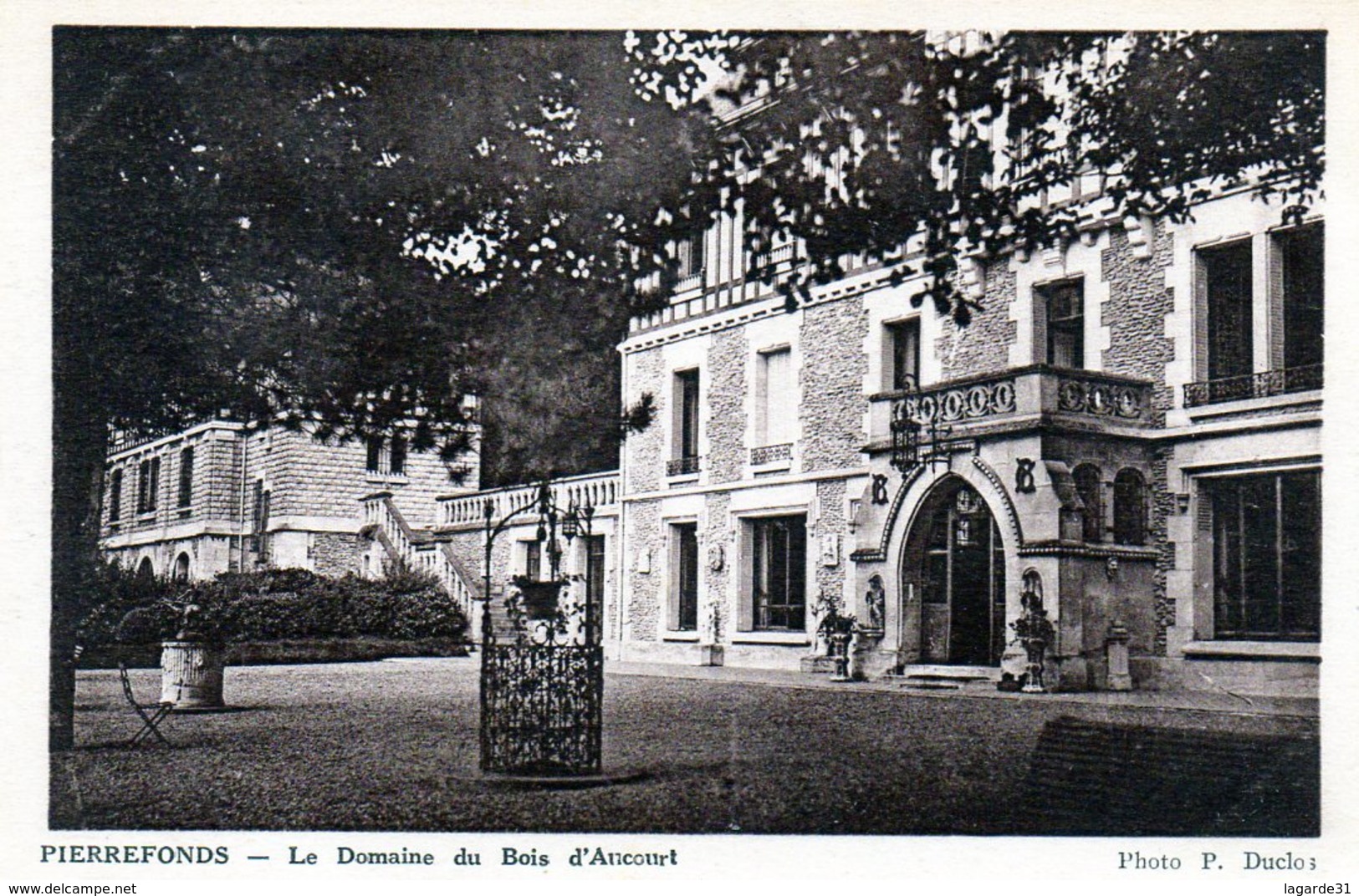 60 - Pierrefonds - Le Domaine Du Bois D'aucourt - Rare Et Unique Sur Delcampe - Pierrefonds