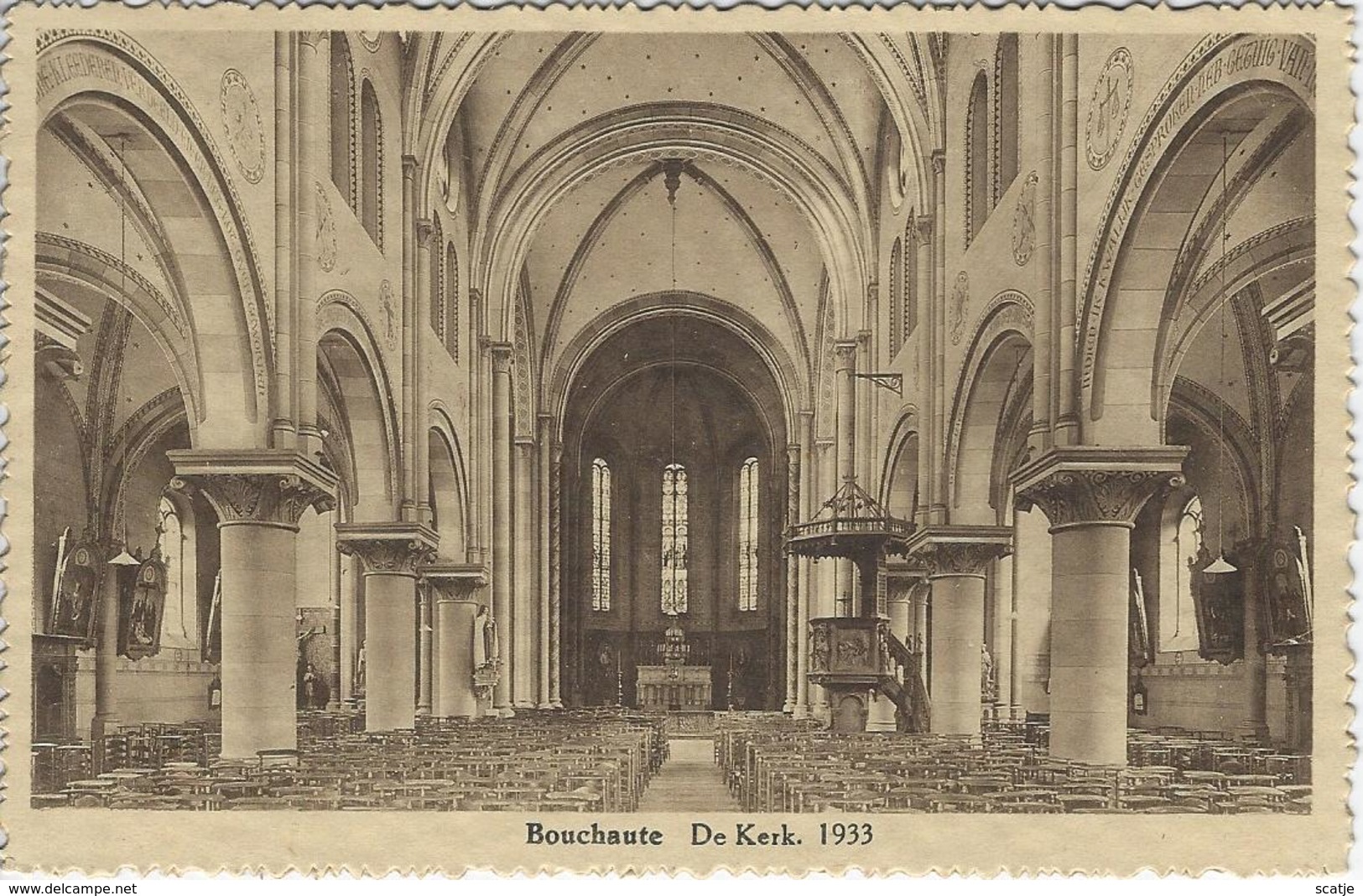 Bouchaute    De Kerk.   1933 - Boechout