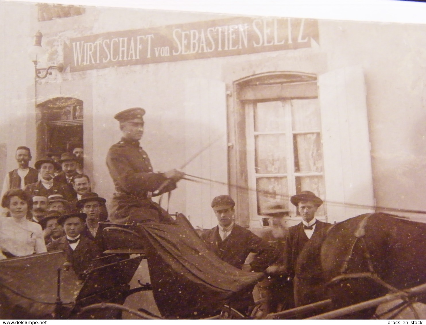 57 Wirtschaft Von Sebastien Seltz Bistrot Annexion 1890 - Altri & Non Classificati