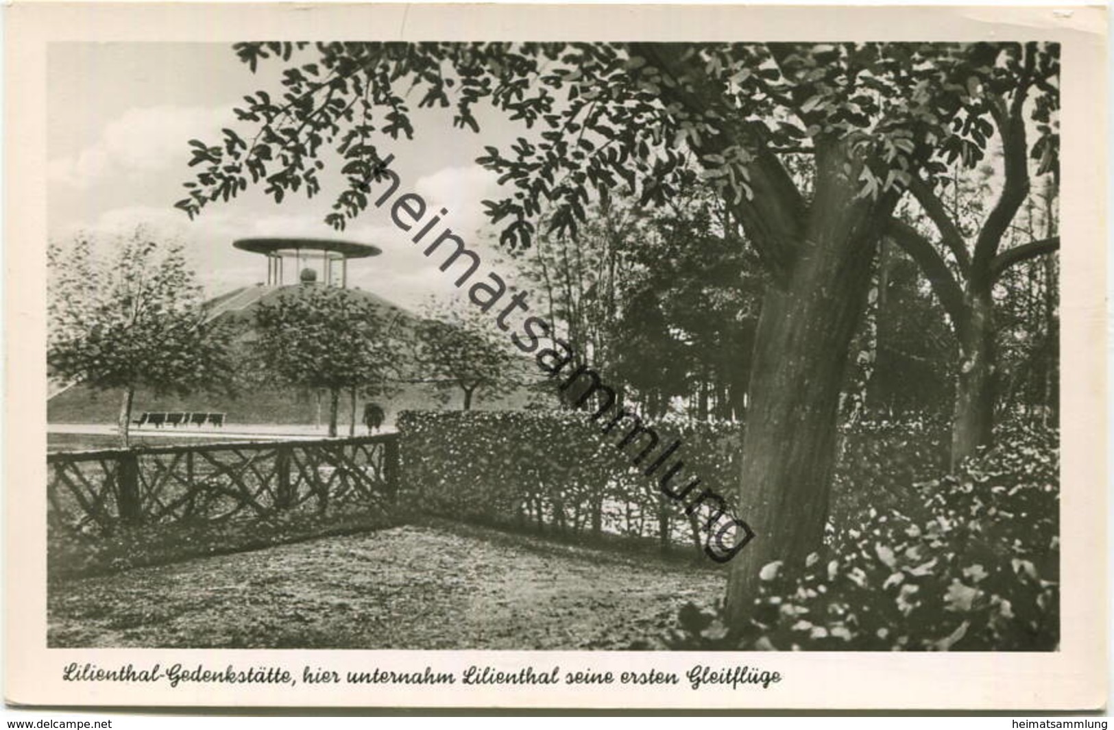 Berlin - Lilienthal-Gedenkstätte - Restaurant Zum Karpfenteich - Inhaberin Conny Fischer - Foto-AK 50er Jahre - Verlag M - Lichterfelde