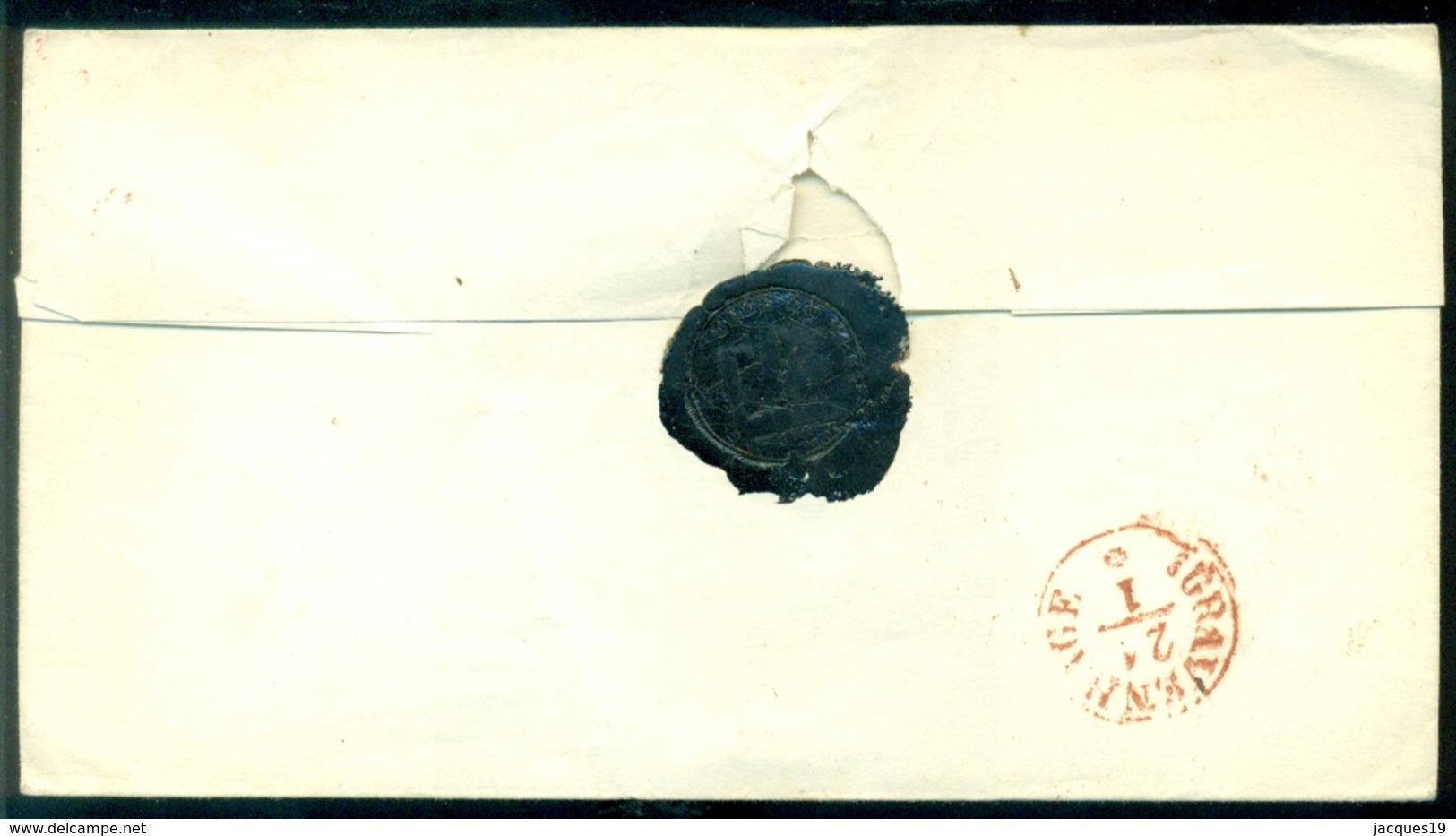 Nederland Voorfilatelie Brief Binnen Den Haag - ...-1852 Vorläufer