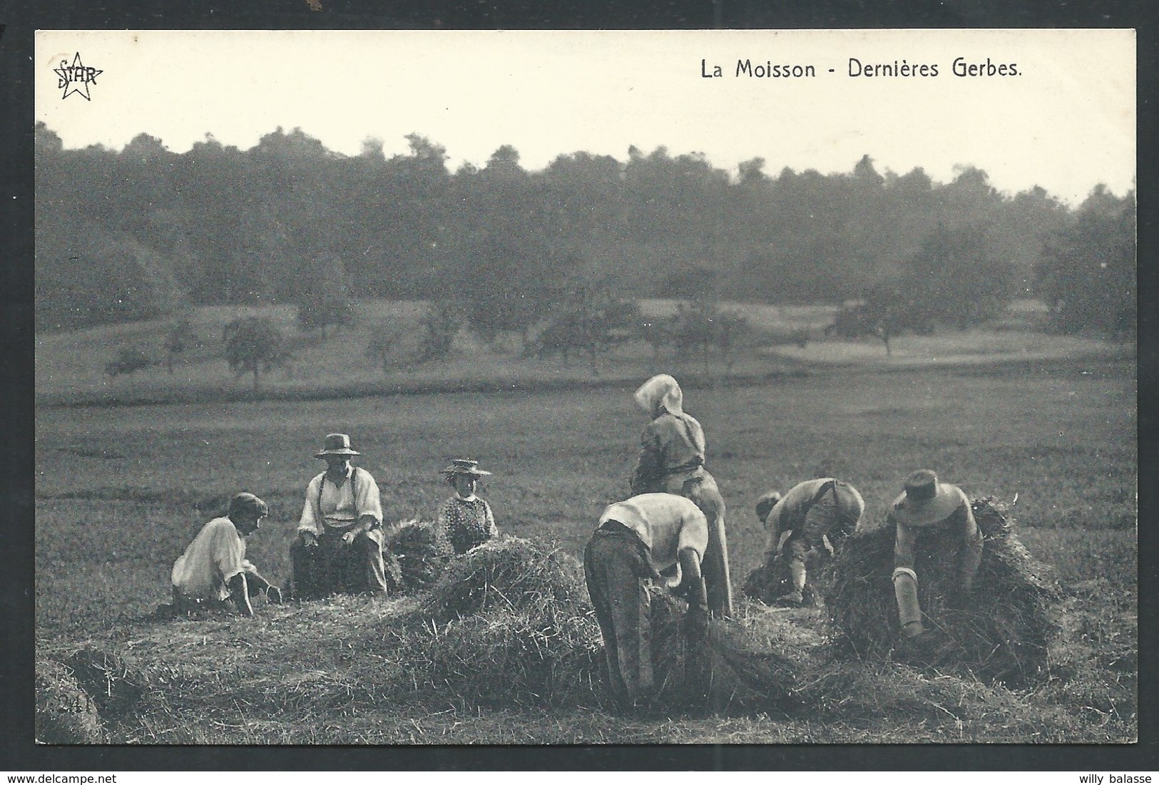 +++ CPA - Ferme - Agriculture - Culture - La Moisson - Dernières Gerbes - Métier    // - Cultures