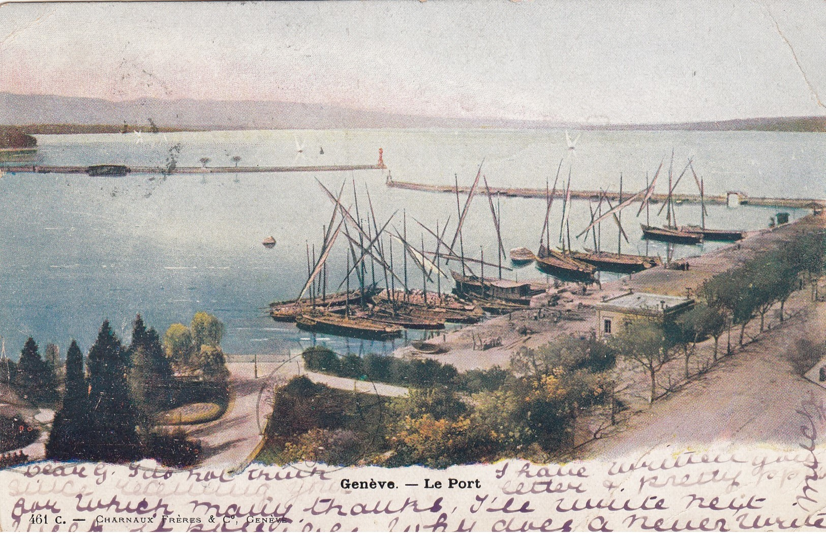 GENEVA , Switzerland , 1907 ; Le Port - Genève