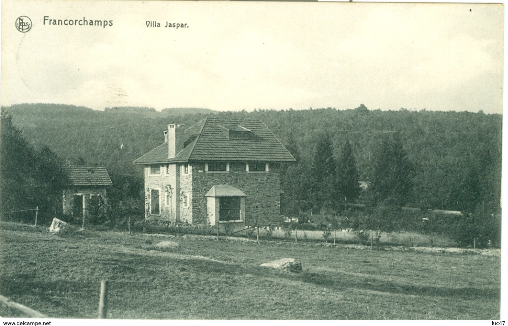 Lot De 5 Cartes Francorchamps ( Villa Albert - Douane - Villa Jaspar - Hôtel Des Bruyères - Epicerie Moderne ) - Stavelot