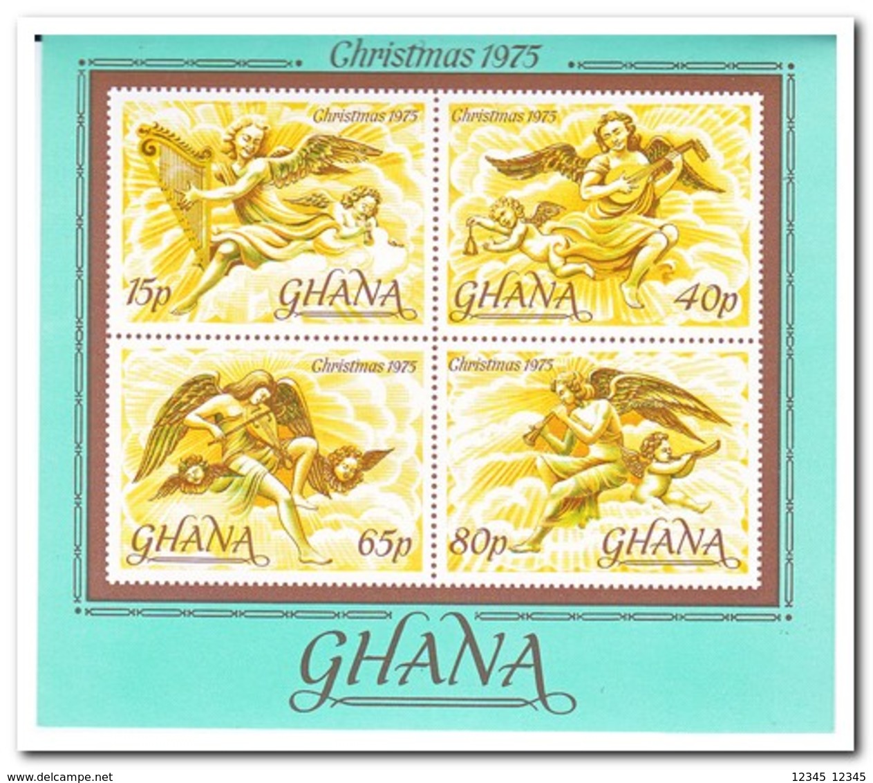 Ghana 1975, Postfris MNH, Christmas - Ghana (1957-...)