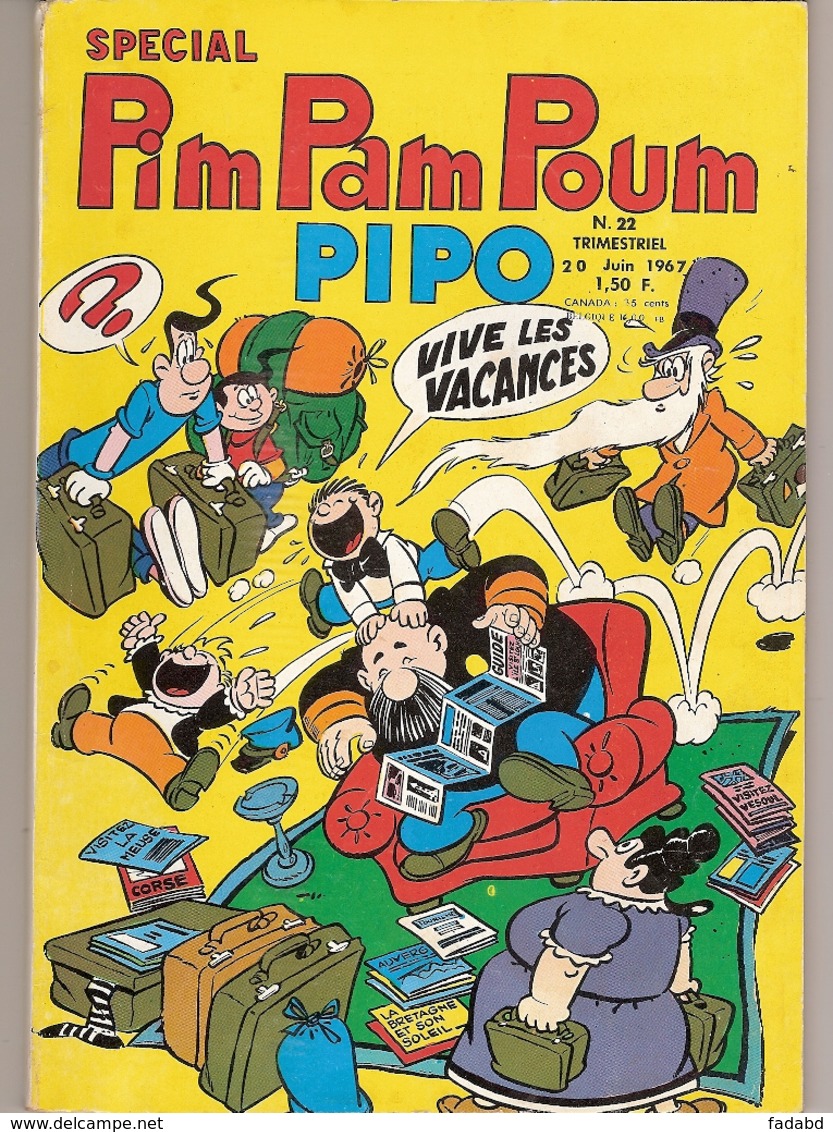 PIM PAM POUM PIPO N° SPECIAL 22 20 JUIN 1967 - Pim Pam Poum