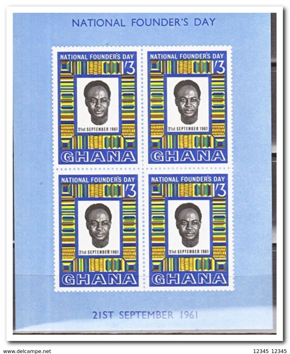 Ghana 1972, Postfris MNH, National Founder's Day - Ghana (1957-...)