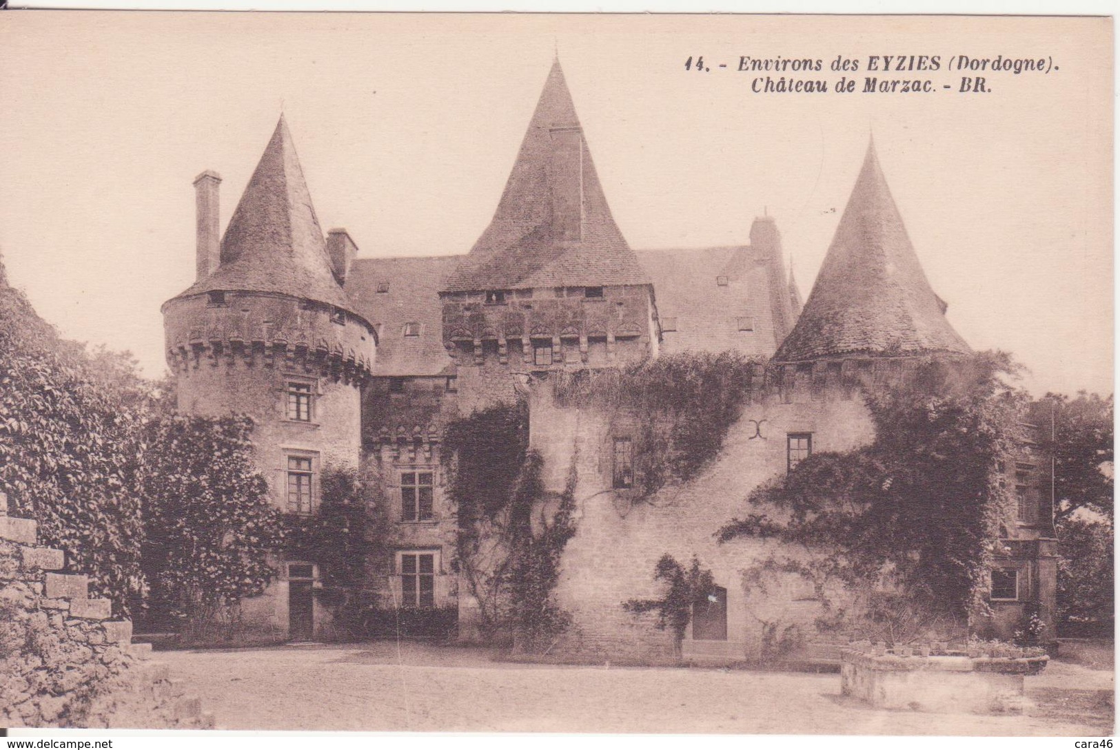 CPA - 14. Env De EYZIES Château De MARZAC - Autres & Non Classés