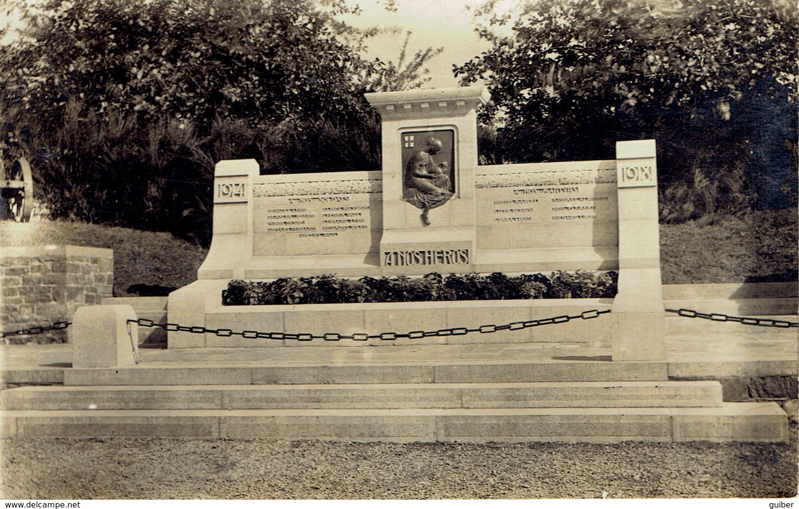 Havelange Le Monument Des Anciens Combattants Guerre 1914/18 Carte Photo Tirtia - Havelange