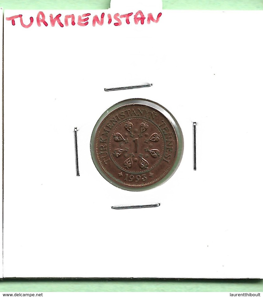 TURKMENISTAN  1  TENGE  1993 - Turkménistan