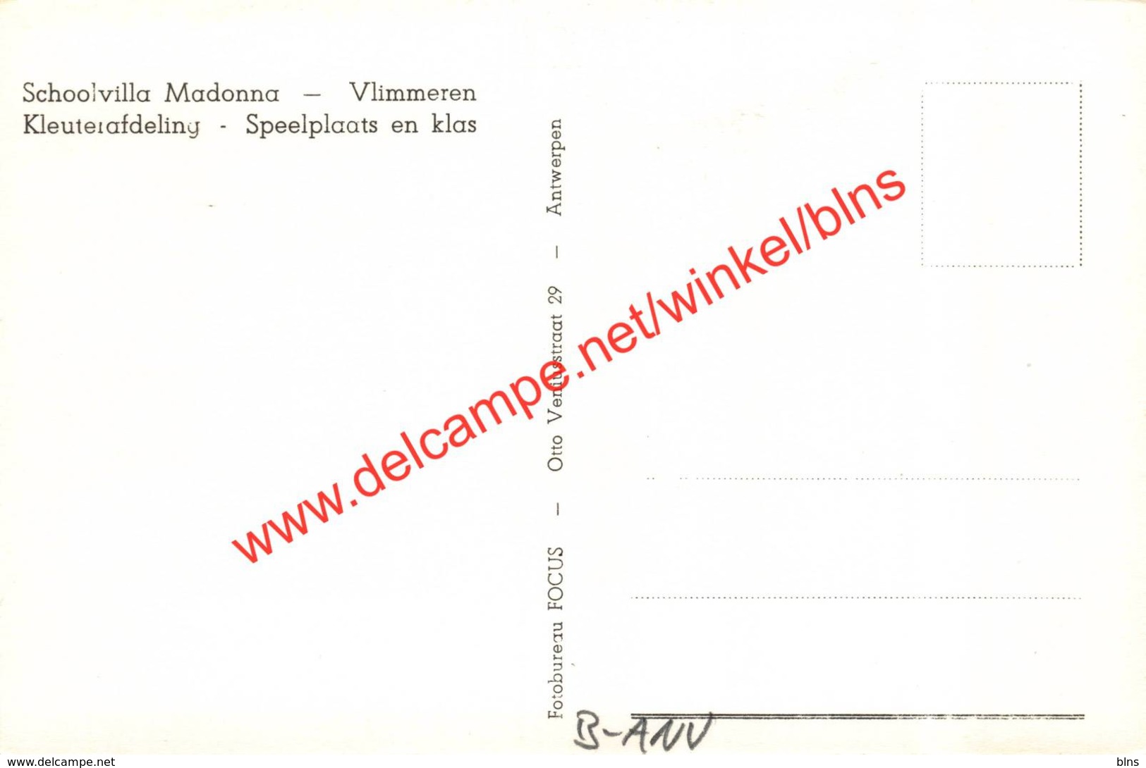 Schoolvilla Madonna - Kleuterafdeling - Vlimmeren - Beerse