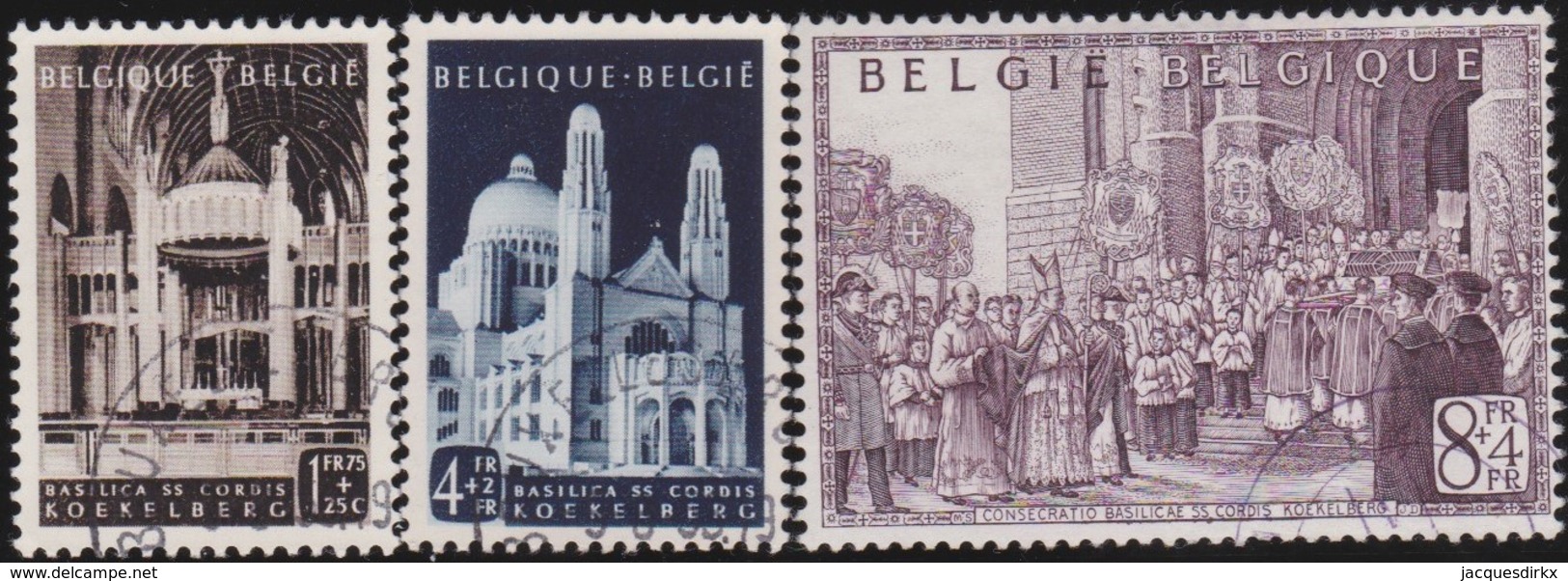 Belgie  .   OBP       .     876/878           .        O   .       Gebruikt    .   /  .      Oblitéré - Nuevos