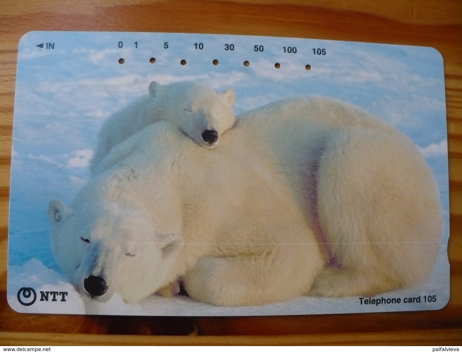 Phonecard Japan 231-401 Polar Bear - Japan