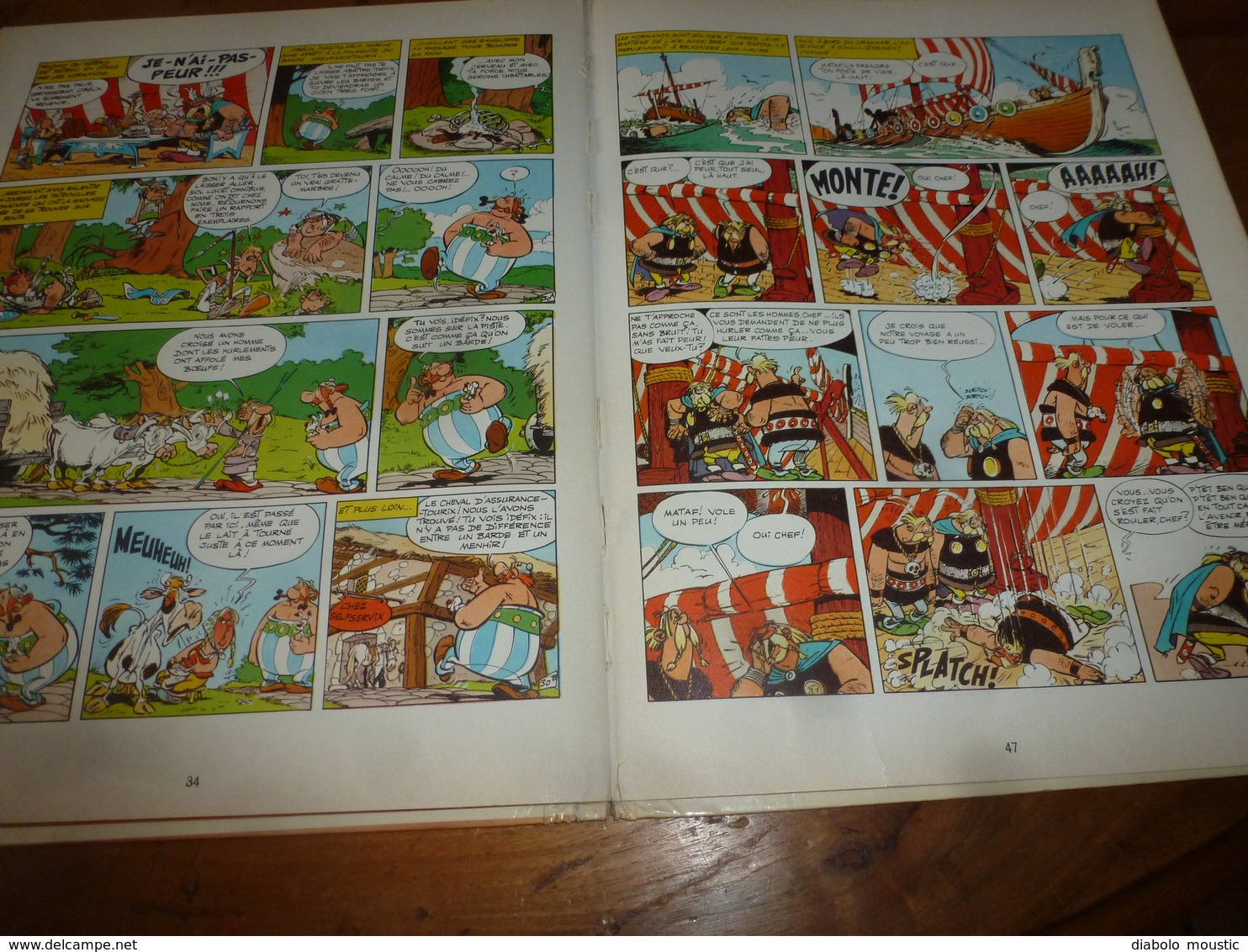 1966  Astérix et les normands  - 4e édition 1966 -             Editeur N° 190