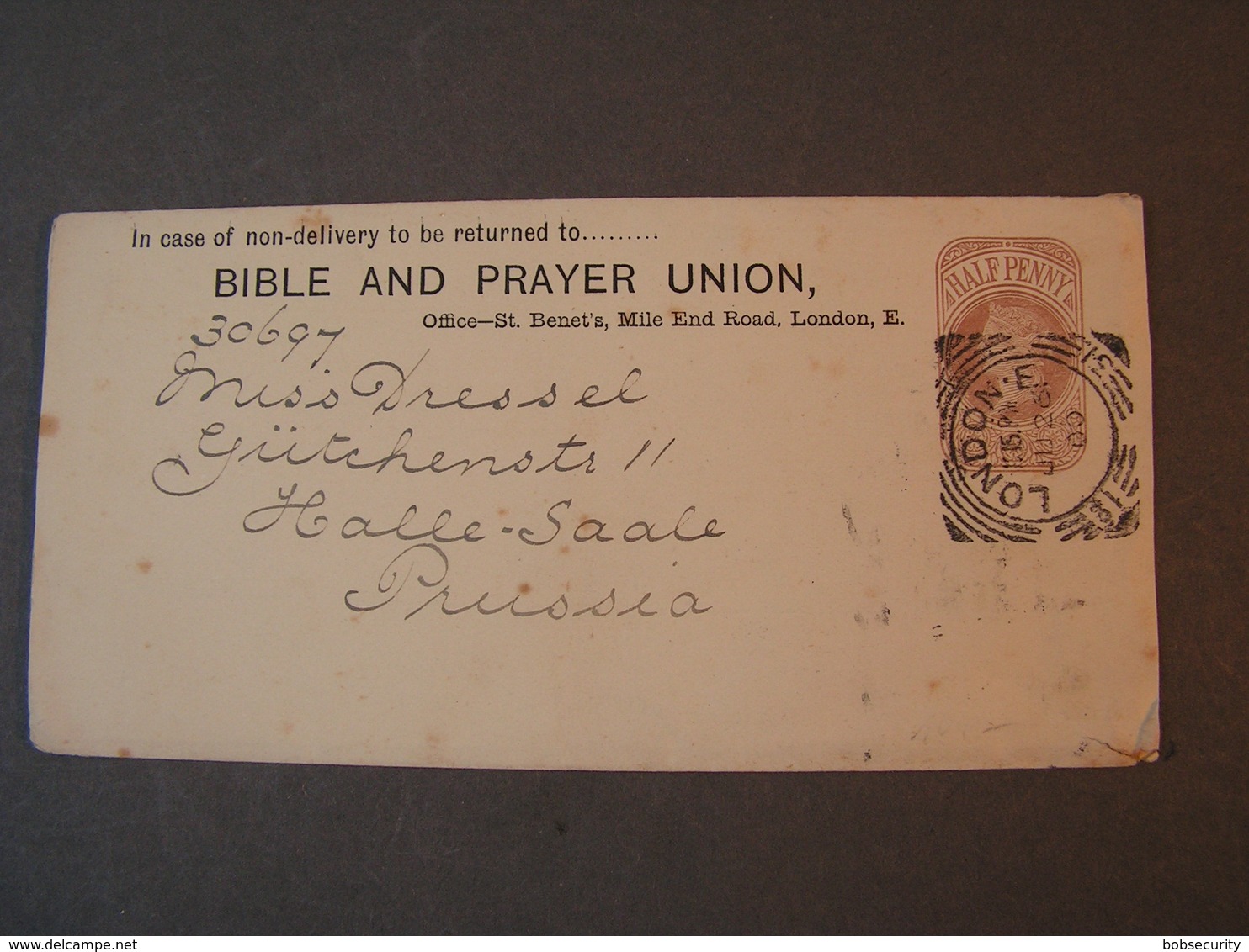 GB  Cv, London  1900 - Briefe U. Dokumente