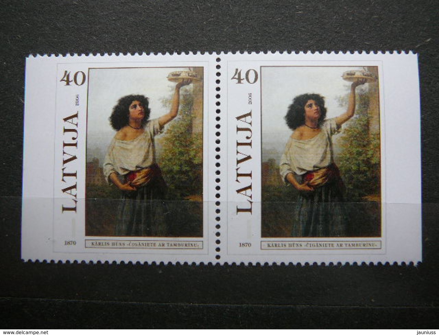 Artworks Of Latvian Painters # Latvia Lettland Lettonie # 2006 MNH #Mi. 675DfDr - Letonia