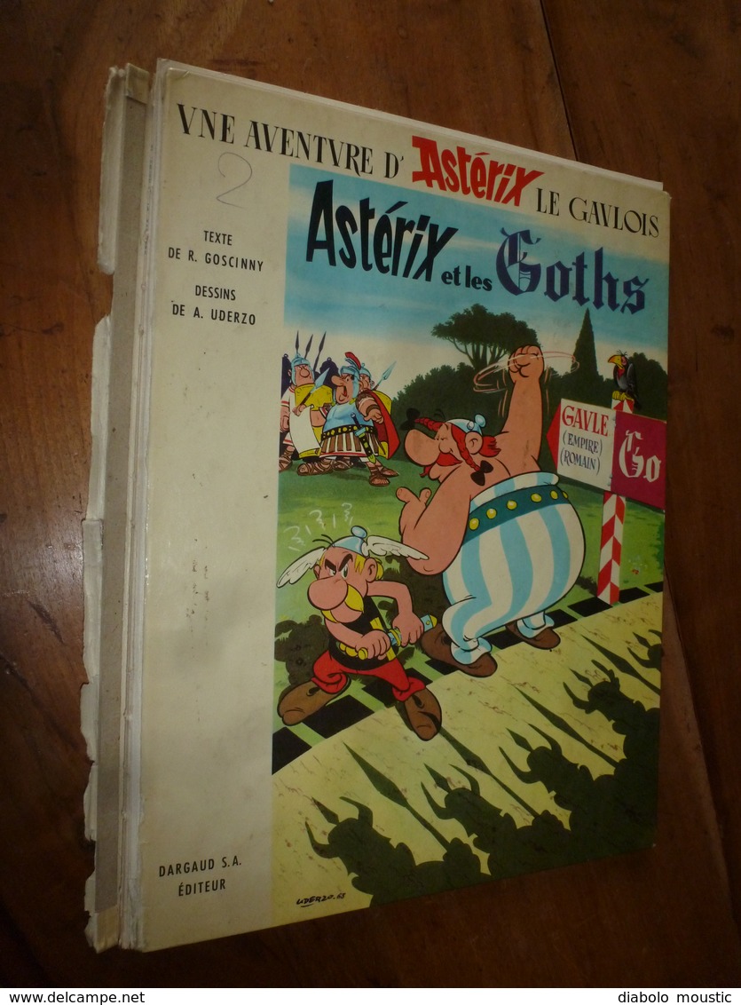 1963  Astérix Et Les Goths  - 3e édition 1963 -             Editeur N° 121 - Asterix