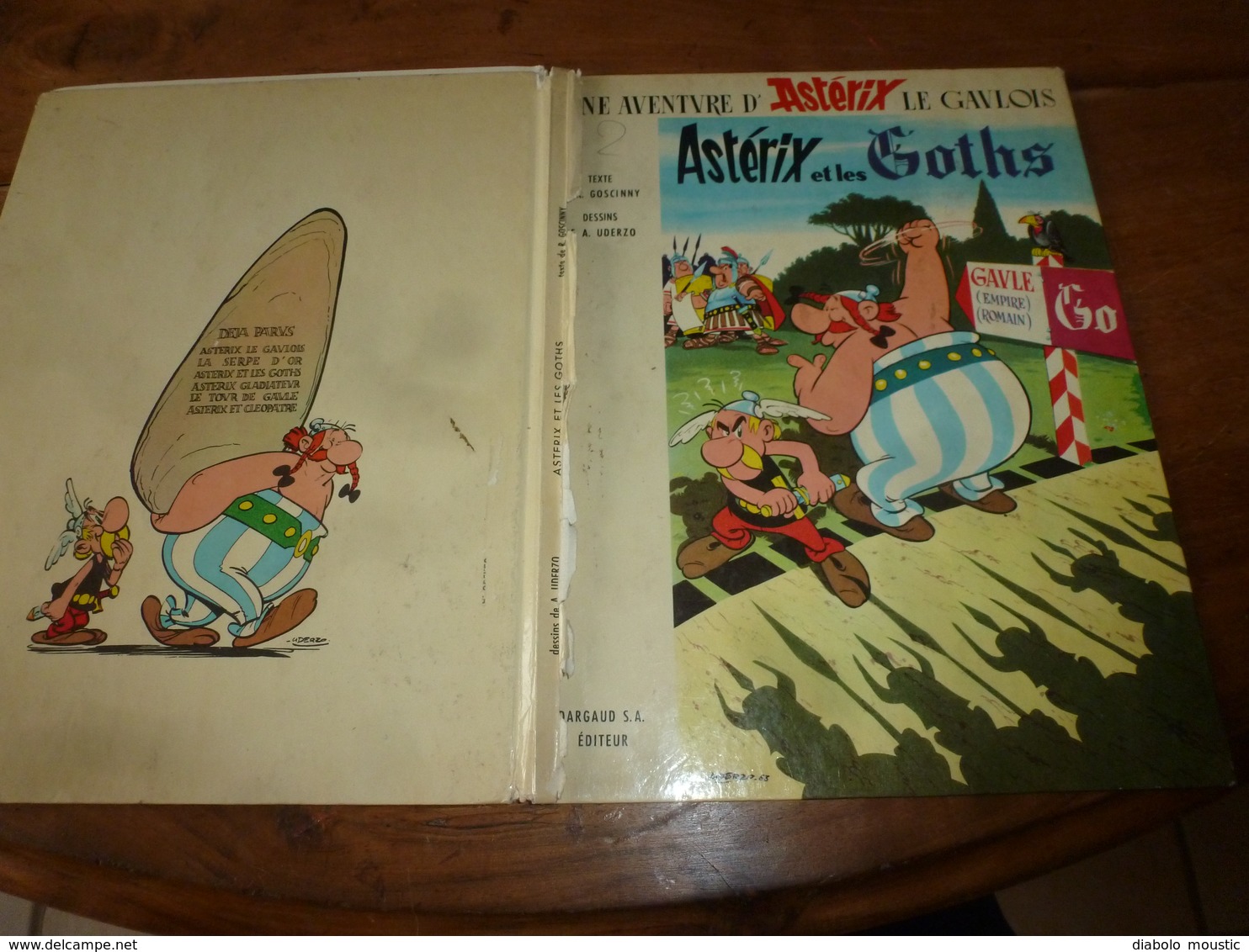 1963  Astérix Et Les Goths  - 3e édition 1963 -             Editeur N° 121 - Astérix
