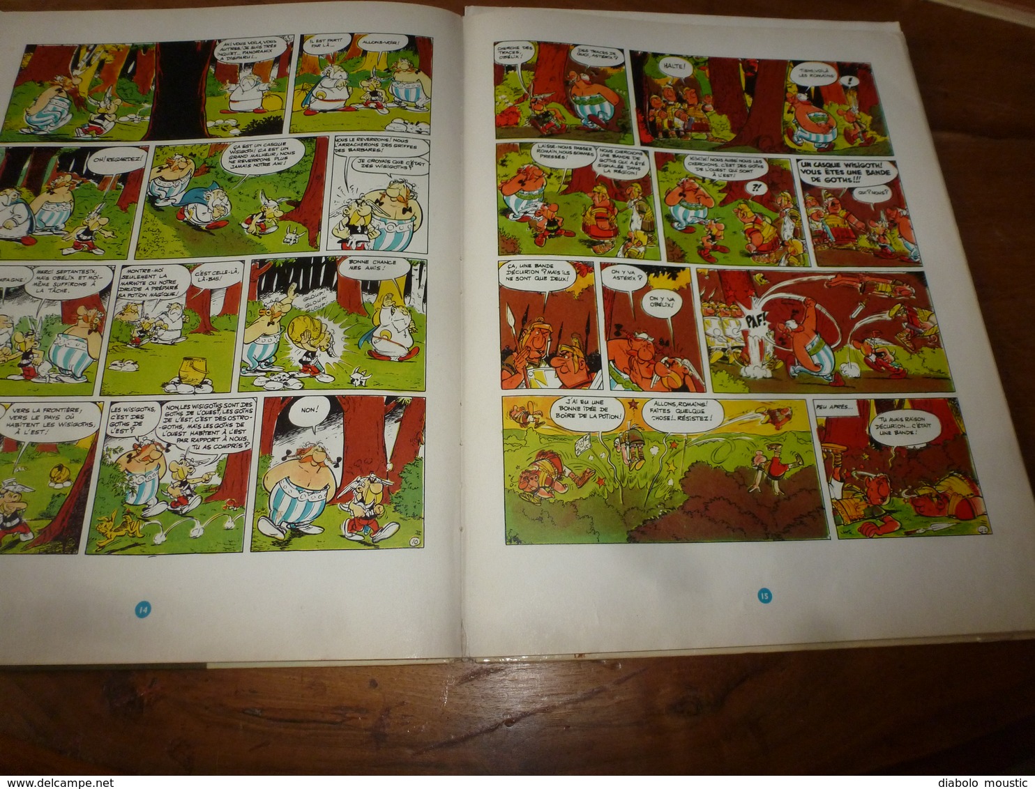 1963  Astérix et les Goths  - 3e édition 1963 -             Editeur N° 121