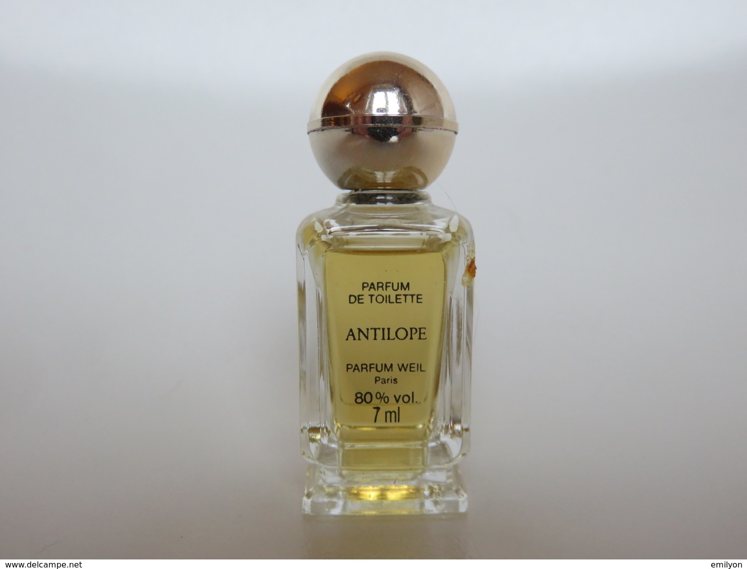 Antilope - Parfum Weil - Parfum De Toilette - 7 ML - Miniatures Femmes (sans Boite)