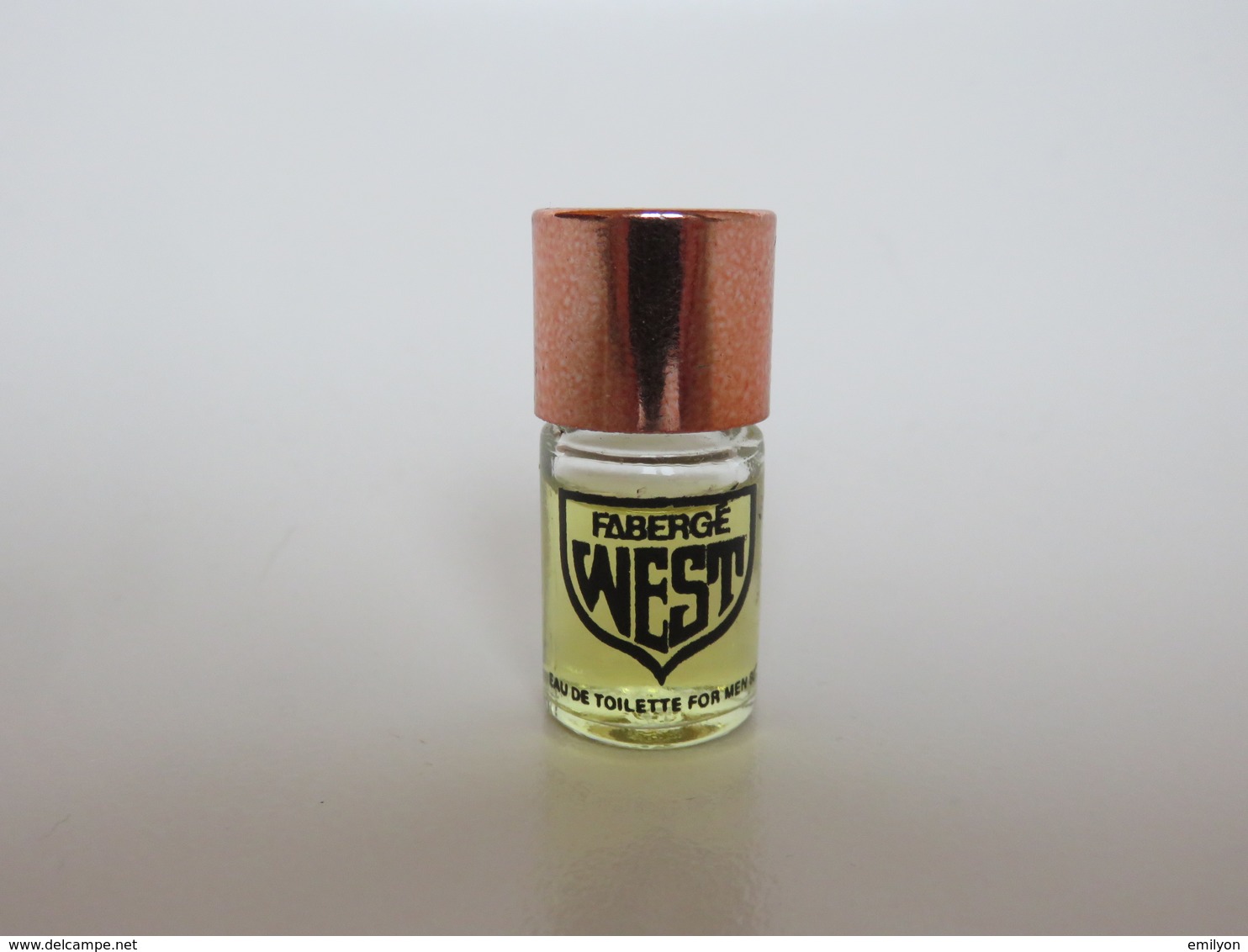 West - Fabergé - Eau De Toilette For Men - 5 ML - Miniatures Hommes (sans Boite)