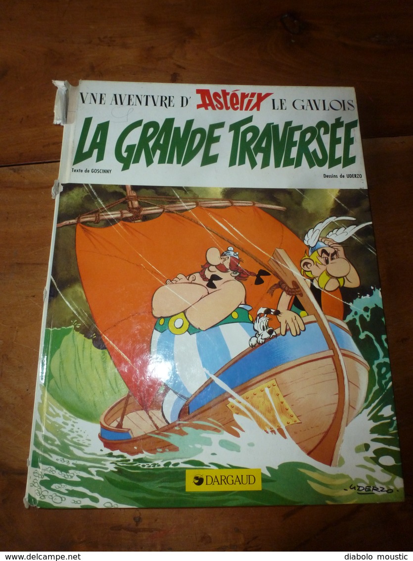 1984  Astérix  La Grande Traversée : Dépot Légal Mars 1984 -Imprimerie Du Narval 94400 Vitry-sur-Seine - Asterix