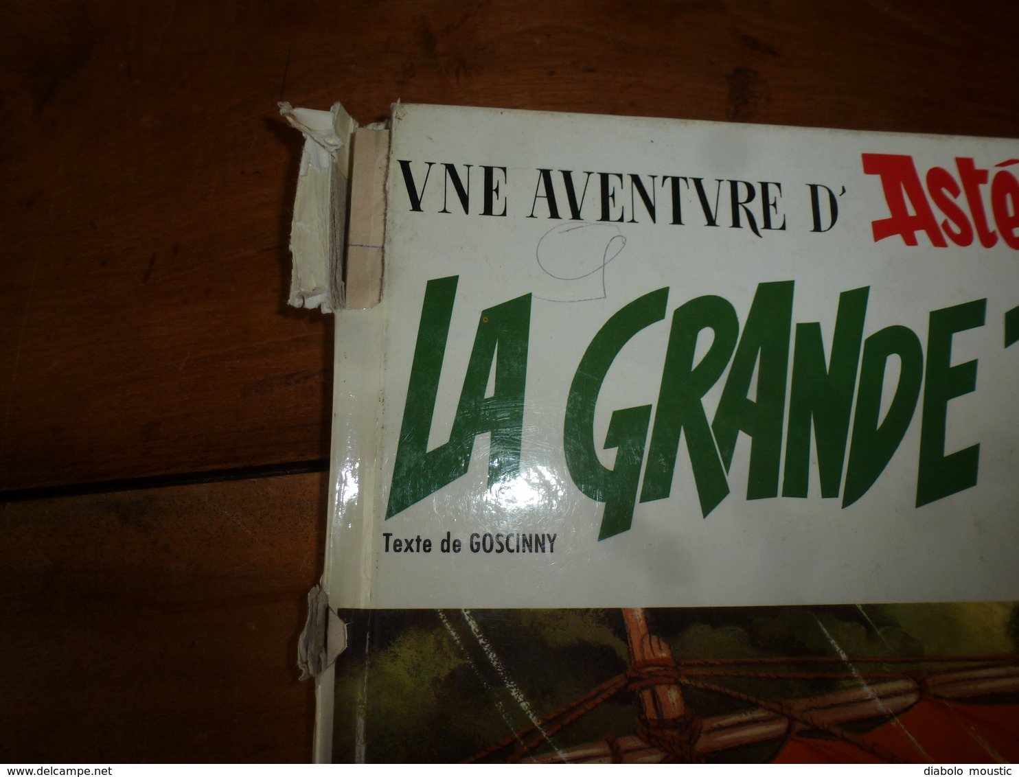 1984  Astérix  La Grande Traversée : Dépot Légal Mars 1984 -Imprimerie Du Narval 94400 Vitry-sur-Seine - Astérix