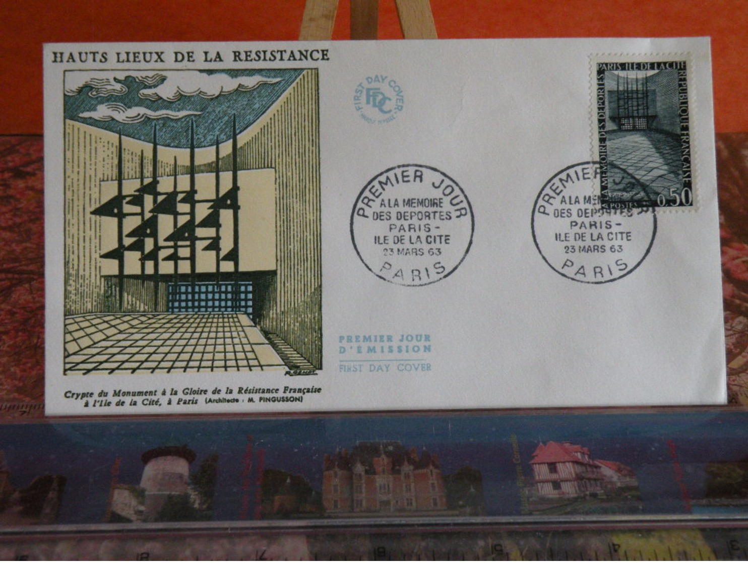 Les Déportés De Paris Ile De La Cité - Paris - 23.3.1963 FDC 1er Jour - Coté 3€ - 1960-1969