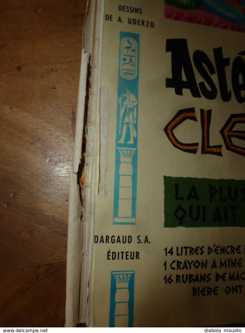 1965  Astérix Et Cléopatre - 3e Trimestre 1965  N° 548   - éditeur N° 157 - Astérix
