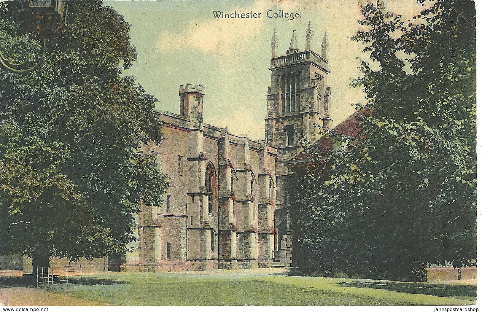 WINCHESTER COLLEGE WITH MICHELDEVER STATION POSTMARK - HANTS - Winchester