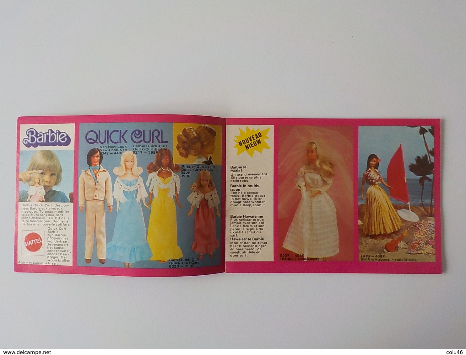 1972 Catalogue Livre Mattel Barbie Un Monde Merveilleux Wondermooie Wereld - Barbie