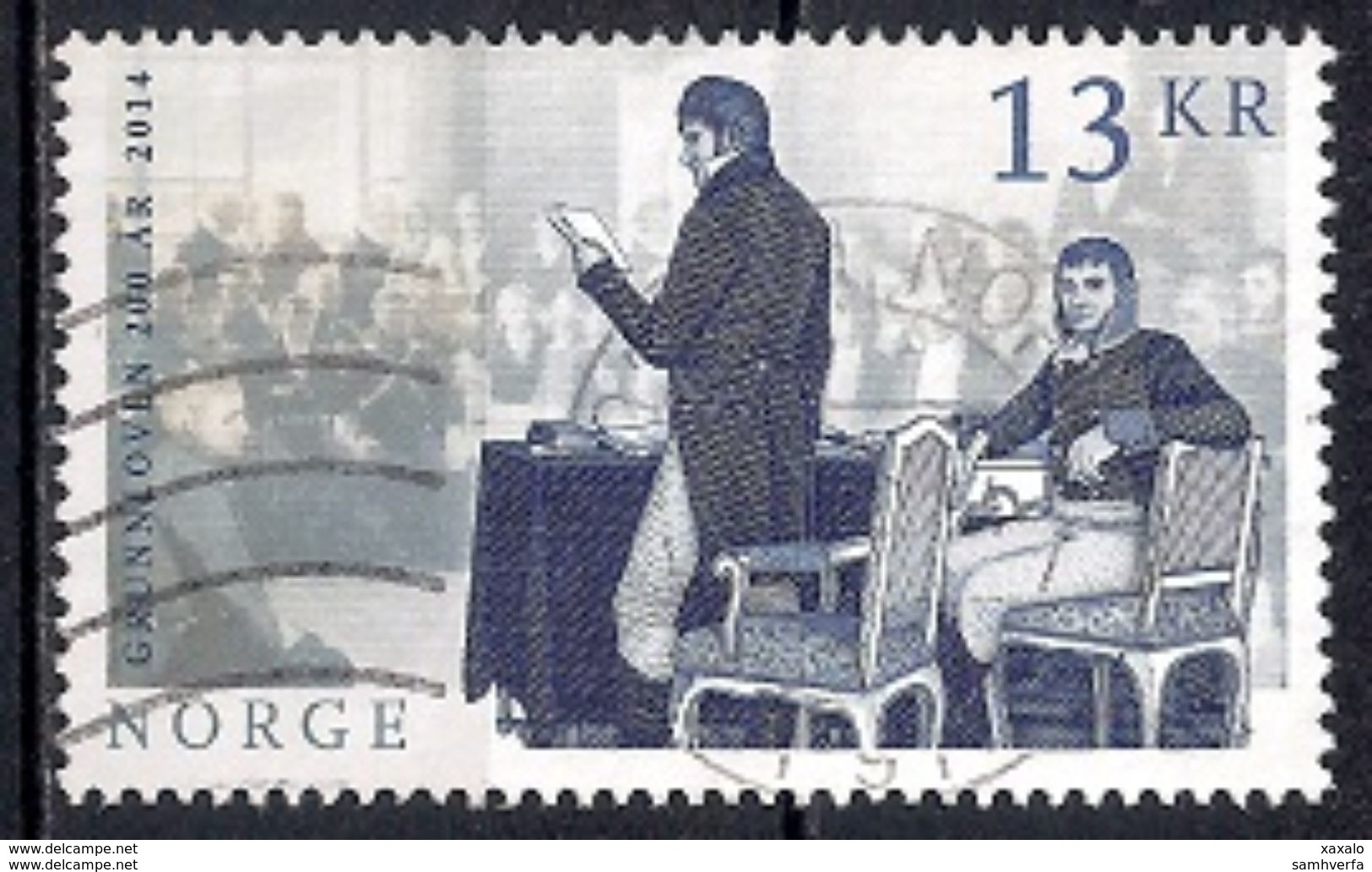 Norway 2014 - The 200th Anniversary Of The Norwegian Constitution - Oblitérés