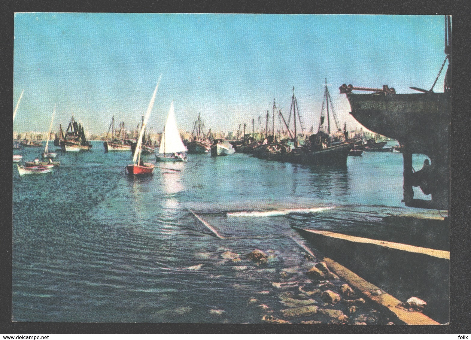 Alexandria - The Old Harbour - Boat - Alexandrie