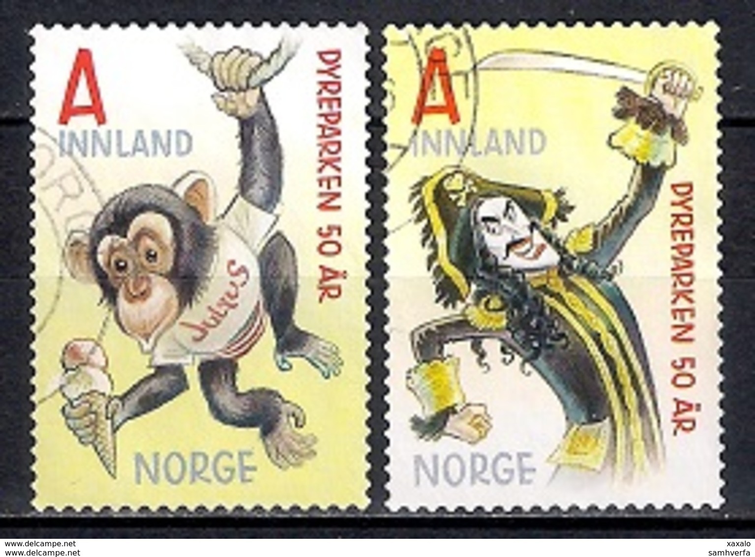 Norway 2016 - The 50th Anniversary Of Kristiansand Zoo - Gebruikt