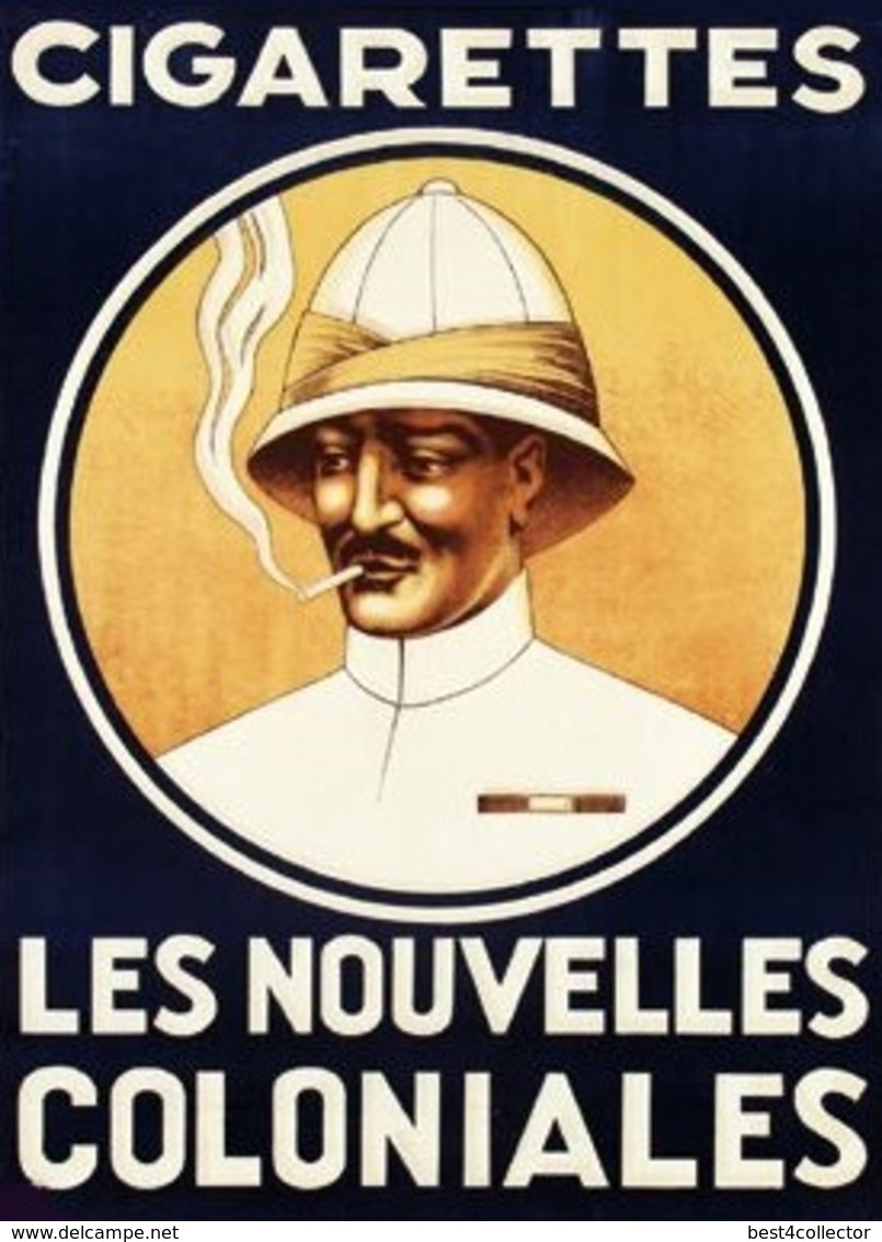 @@@ MAGNET - Cigarettes Les Nouvelles Coloniales - Publicitaires