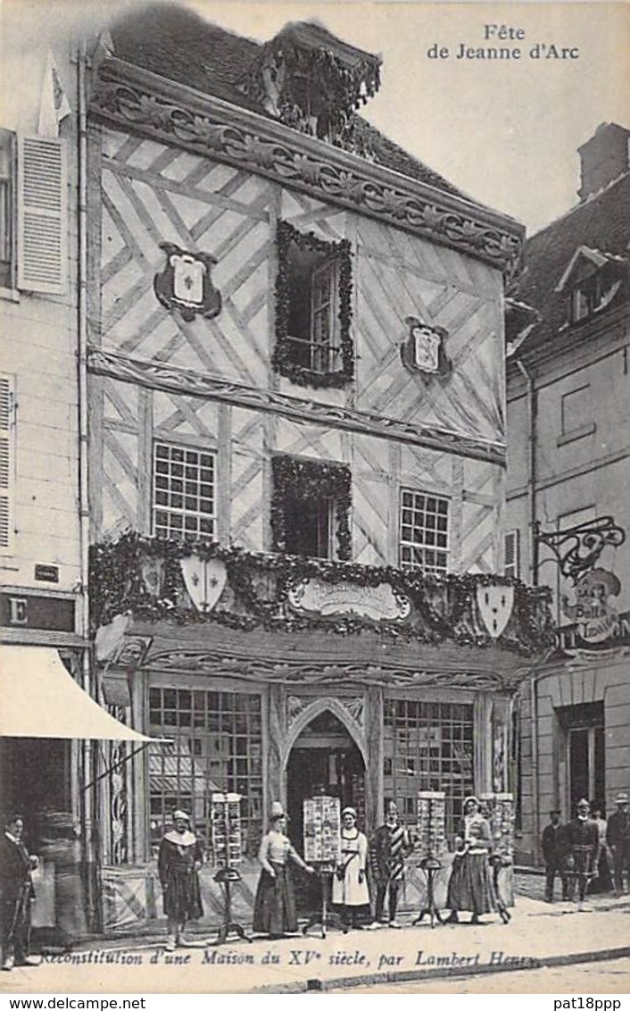 EVENEMENTS ( Fêtes ) 60 - COMPIEGNE - FETES DE JEANNE D'ARC :  Reconstitution D'une Maison Du XV° Siècle - CPA - Oise - Autres & Non Classés