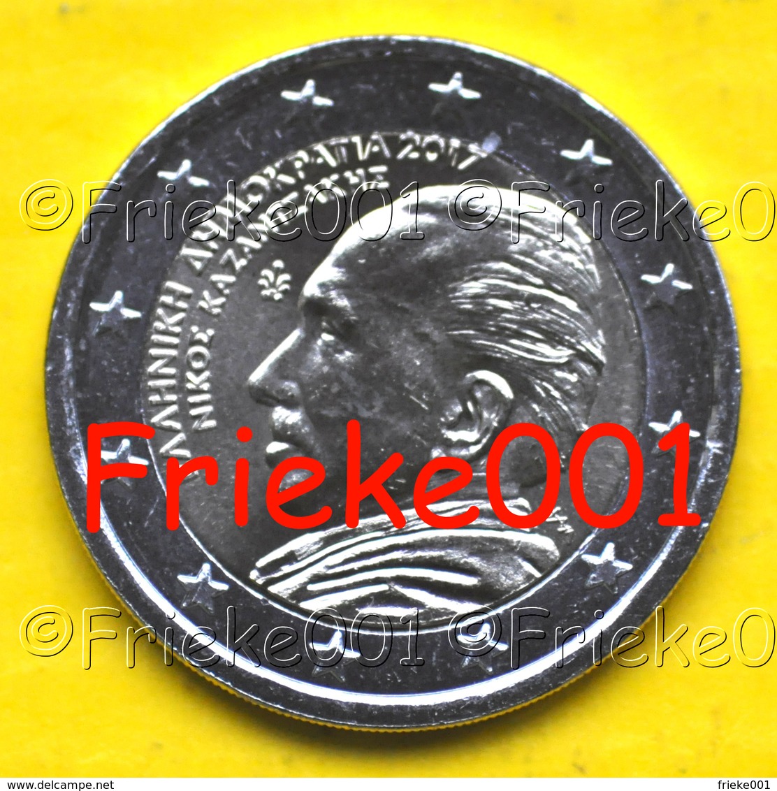 Griekenland - Grèce - 2 Euro 2017 Comm.(Kazantzakis) - Grecia