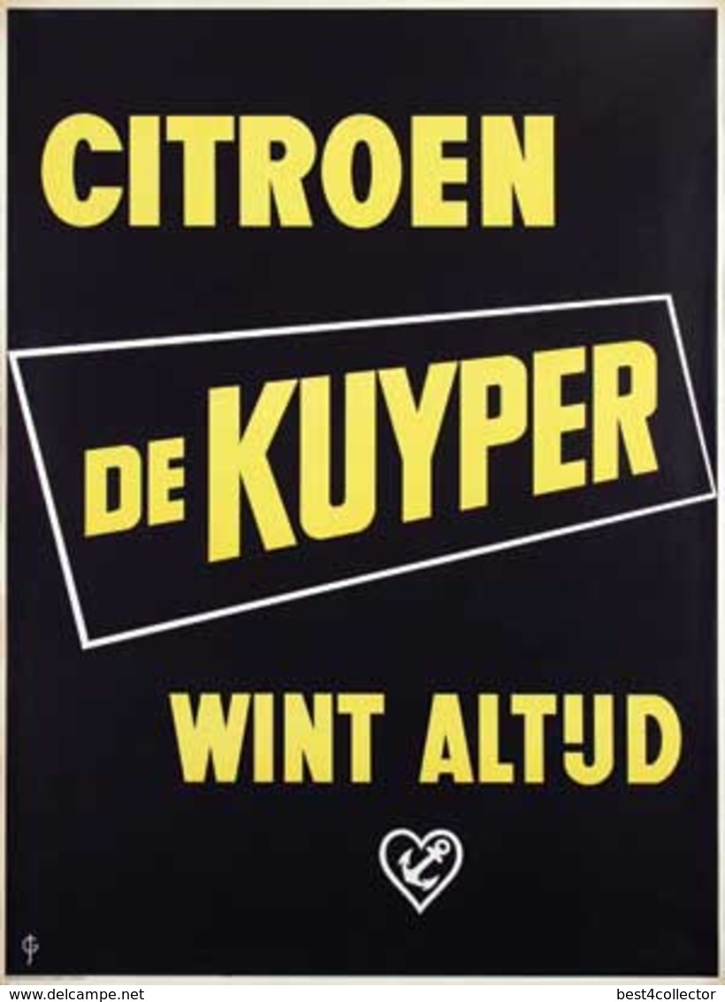 @@@ MAGNET - Citroen De Kuyper Wint Altijd - Publicitaires