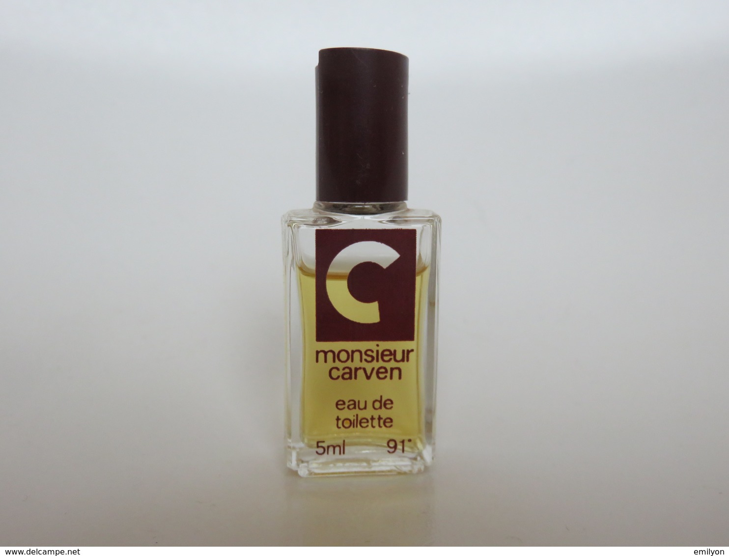 Monsieur Carven - Eau De Toilette - 5 ML - Miniatures Hommes (sans Boite)