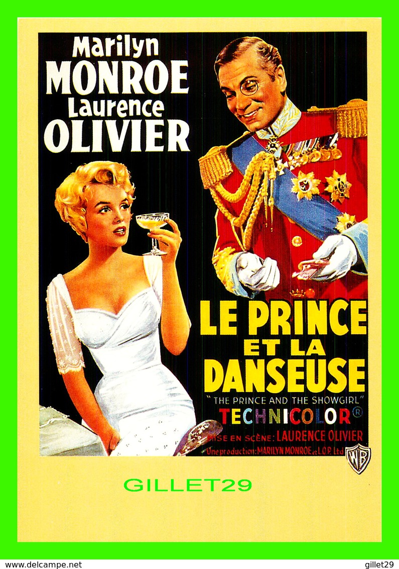 AFFICHES DE FILM - LE PRINCE ET LA DANSEUSE AVEC MARILYN MONROE & LAURENCE OLIVIER EN 1957 - EDITIONS ZREIK - - Séries TV